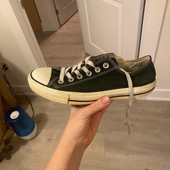 👟 Vintage Black Converse Chuck Taylor All Star Low Top (US 7.5 women’s/Eur38)👟 - Picture 7 of 8